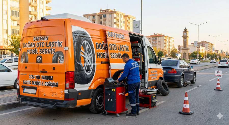 Batman Doğan Lastik Mobil Servis Hizmeti